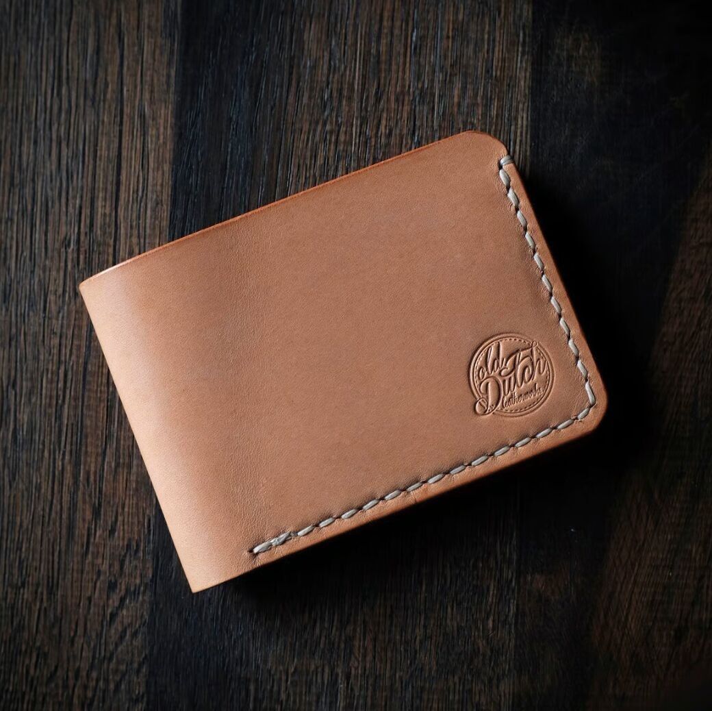 Portafoglio "Astor" di Old Dutch Leatherworks (naturale)