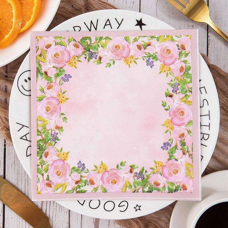 Papierservietten – 33×33 cm, 2-lagig, 20 Stück pro Packung