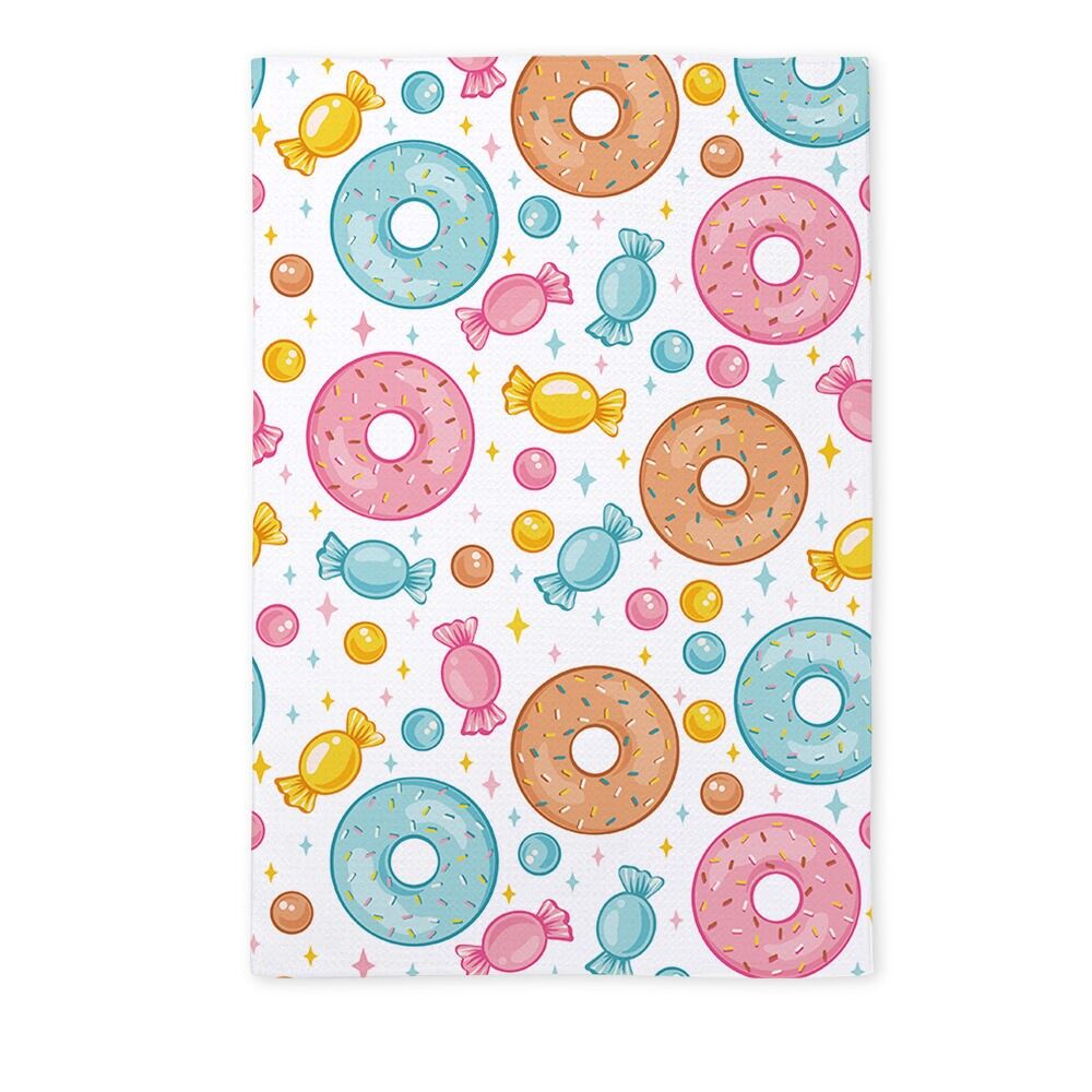 Waffelgewebe-Geschirrtuch aus Baumwolle – 40×60 cm, saugfähiges Küchentuch