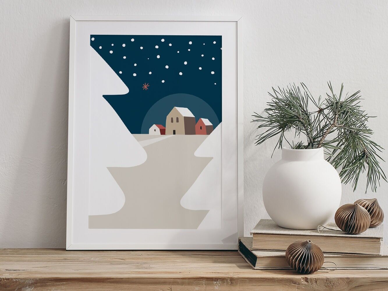 PLakat, ›Weihnachten 04‹