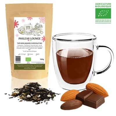 Organic Black Tea with Almond and Chocolate