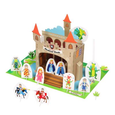Théâtre de papier médiéval - Kit de bricolage