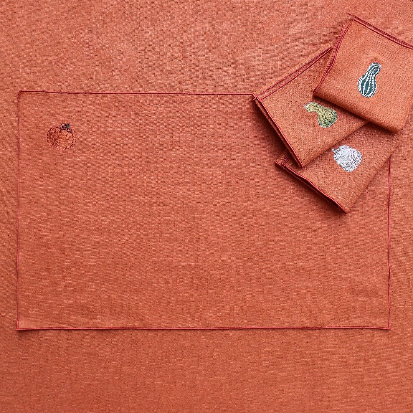 Tovaglietta in puro lino ZUCCHE