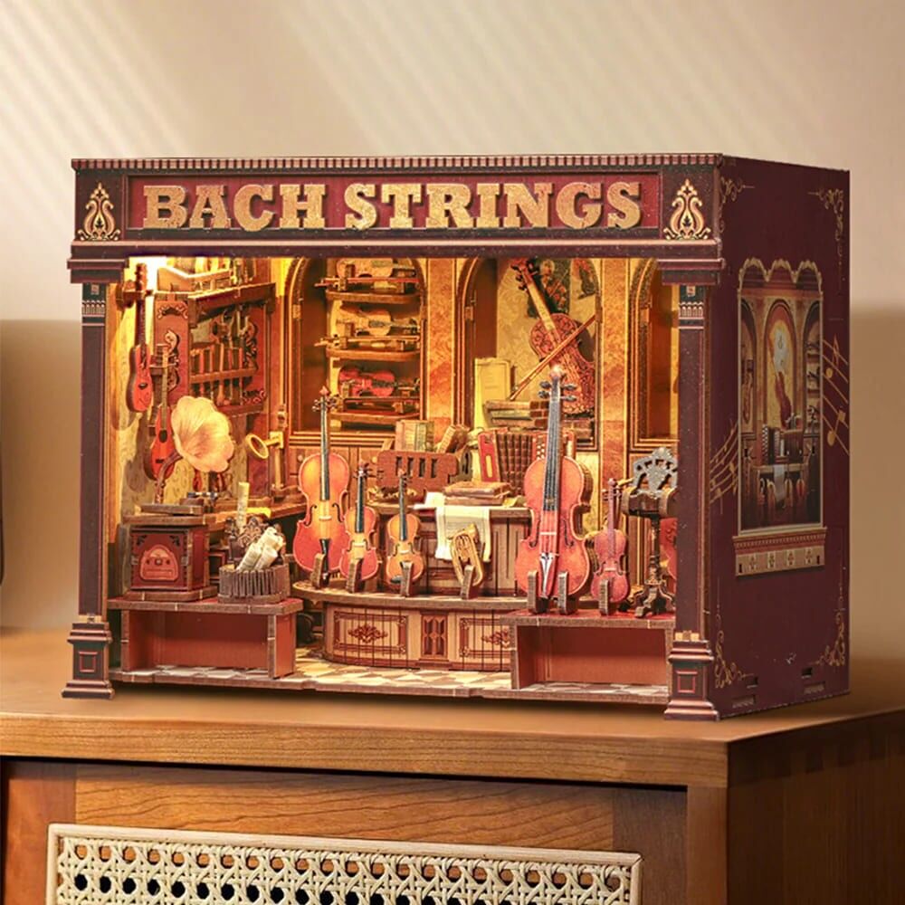Bach String - Book Nook CUTEBEE