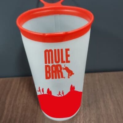 Eco-tasse pliable 20cl en silicone Mulebar pour Trail running marathon