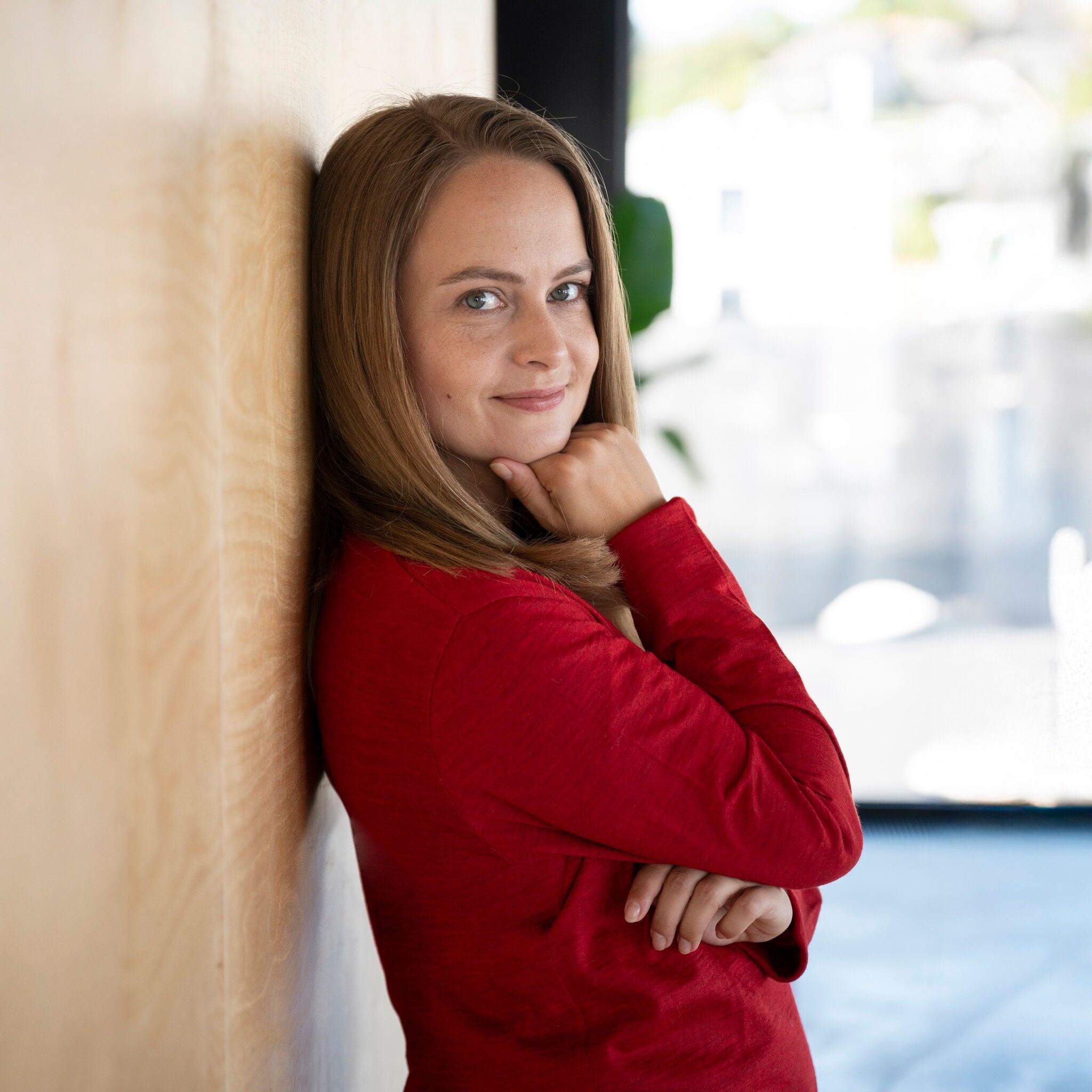 SEDA Premium Alpaka Strickjacke mit Seide für Damen