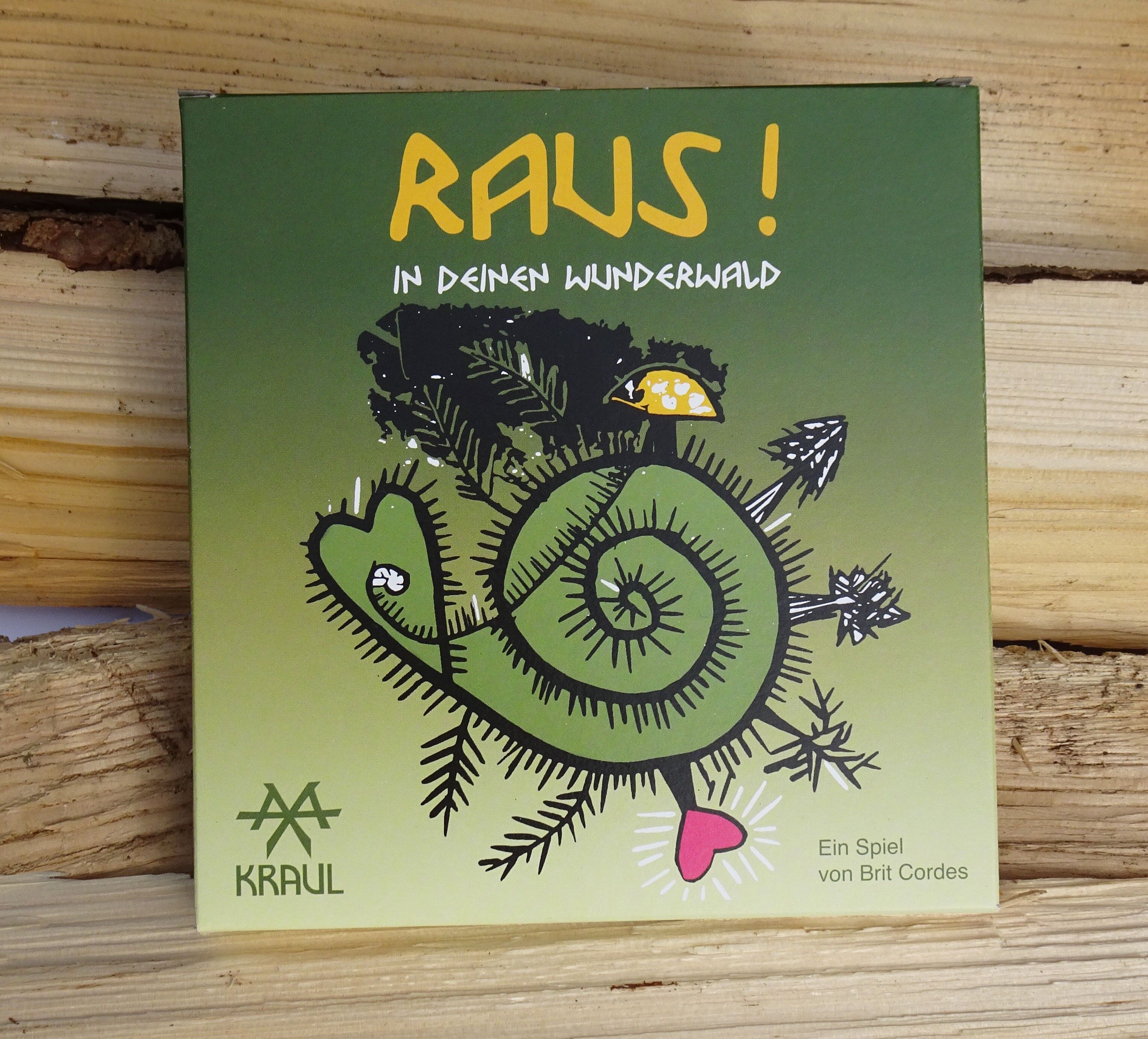 Rai!into your magical forest, a family game in the forest