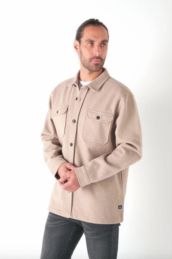 Chaqueta de franela gruesa 7550