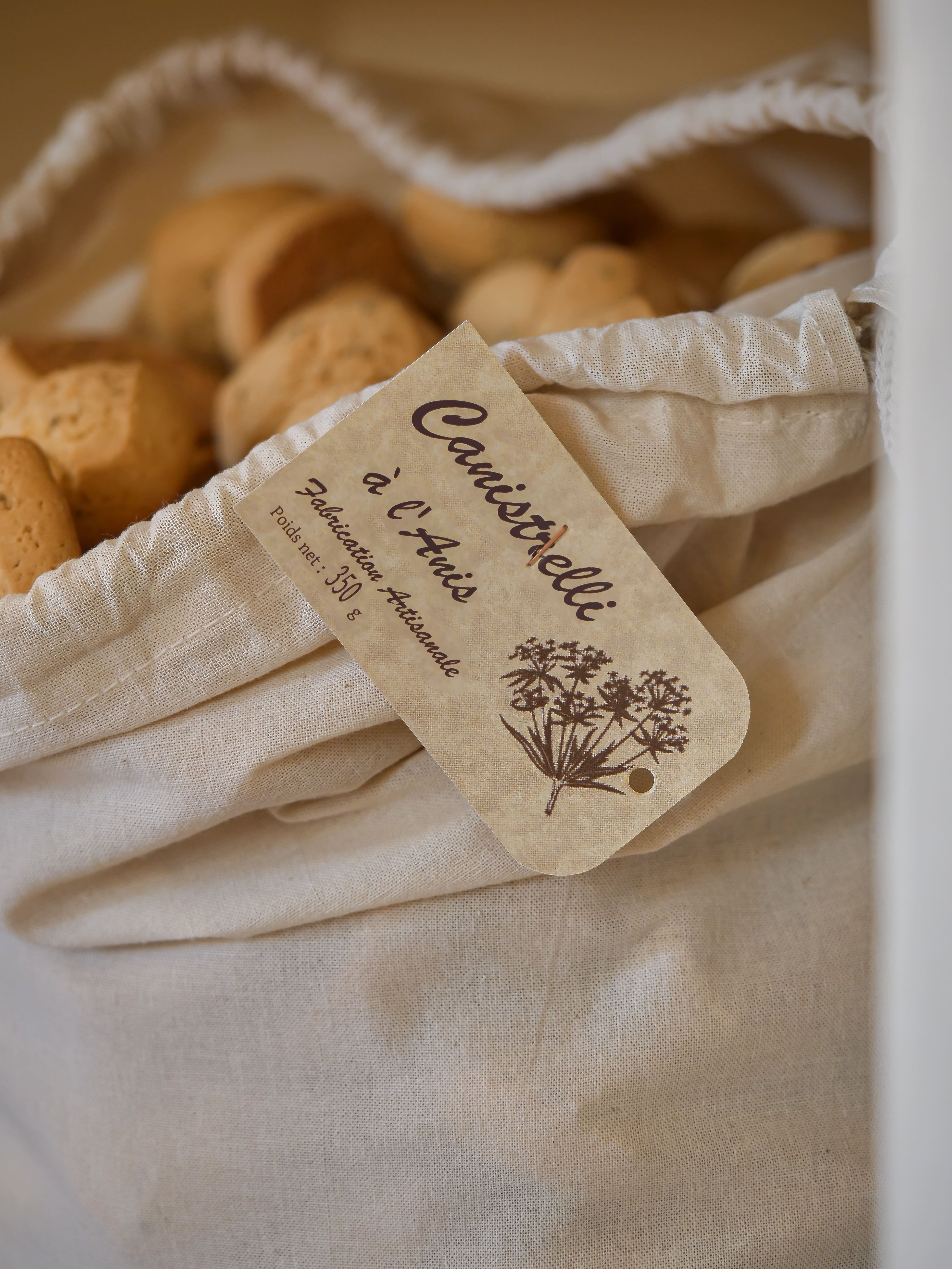 Canistrelli with anise - in bulk