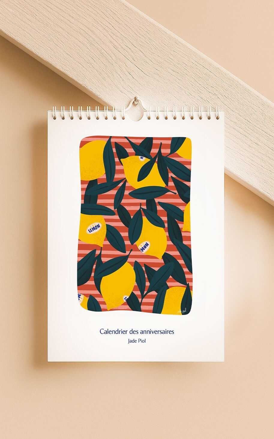 Perpetual Calendar – Illustrations by Jade Piol