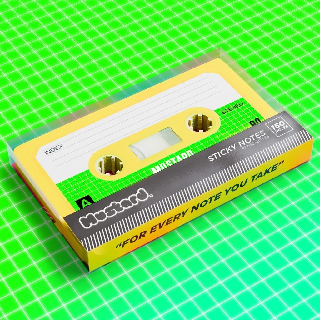 Note adesive per cassette