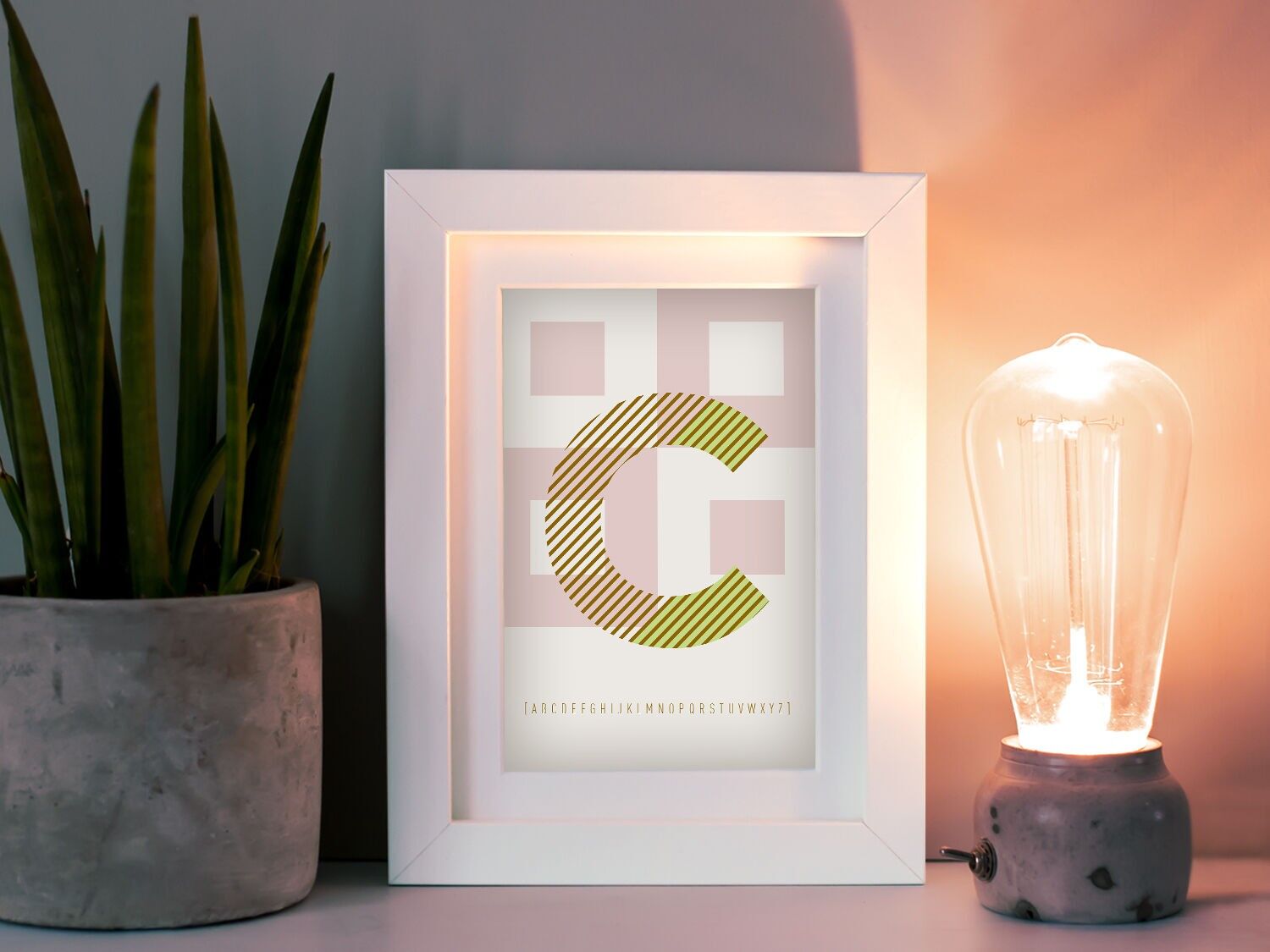 Postkarte - Initial C