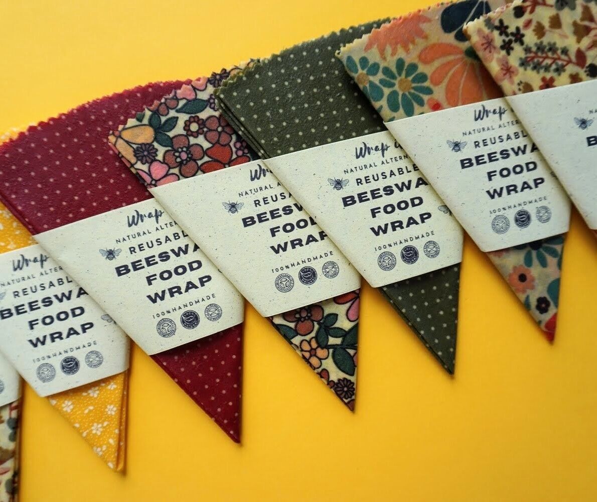 REUSABLE BEESWAX FOOD WRAP -  Ø26 cm wrap