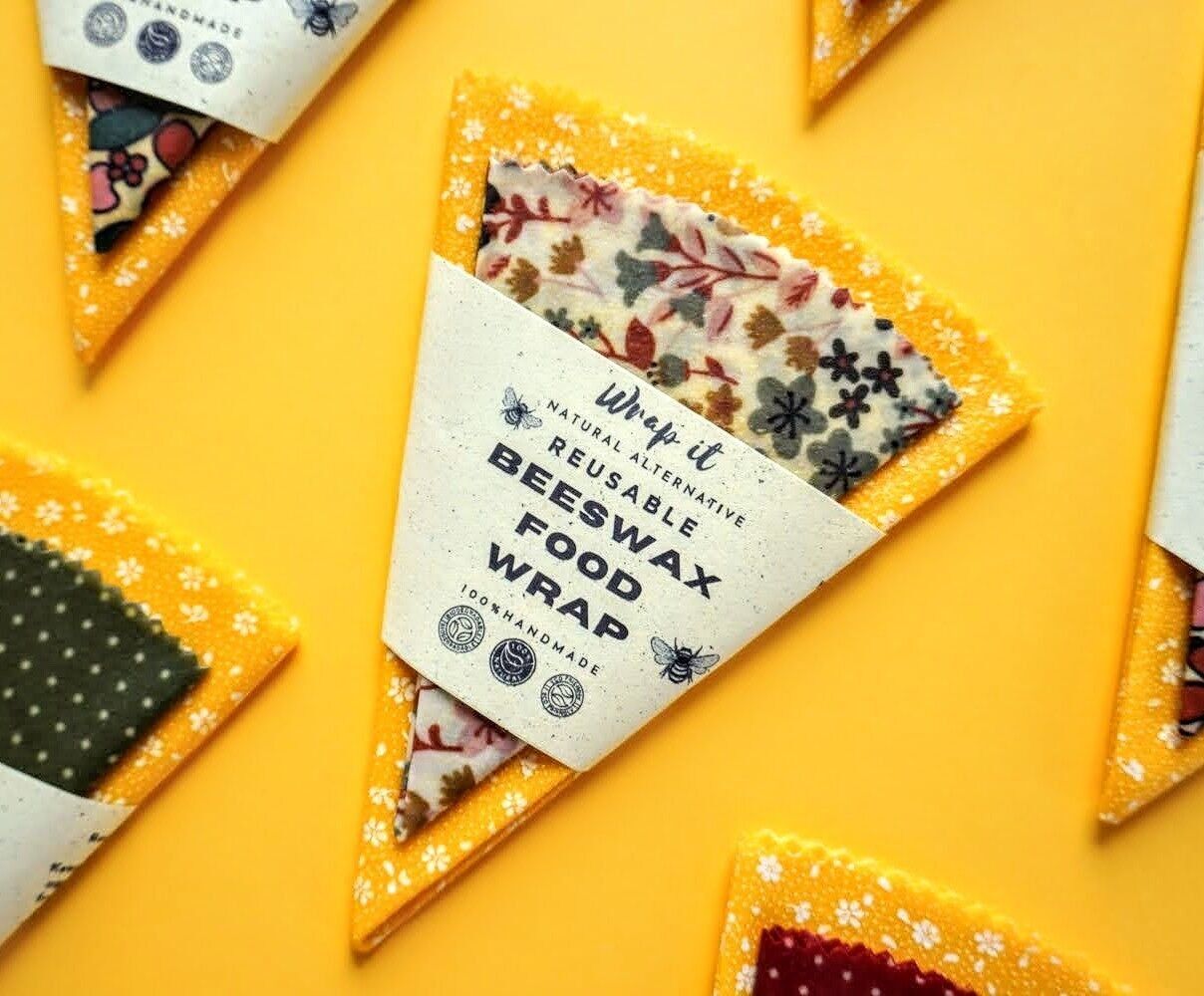 BEESWAX WRAP - ROUND TWIN SET - 2in1 (33,26cm)