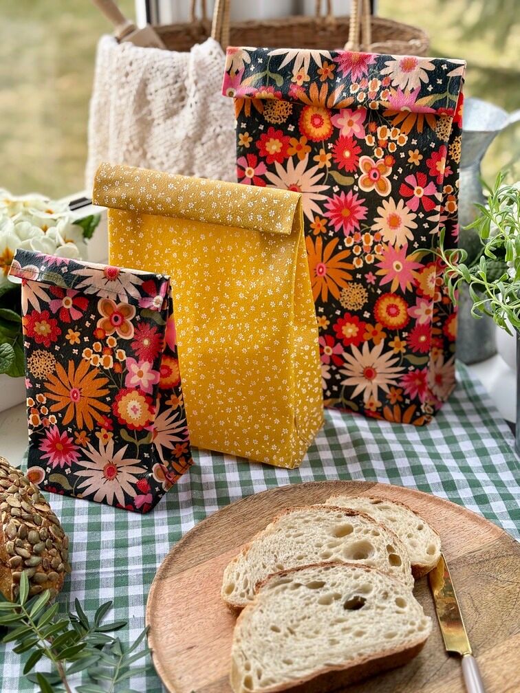 Reusable Beeswax Food Bag