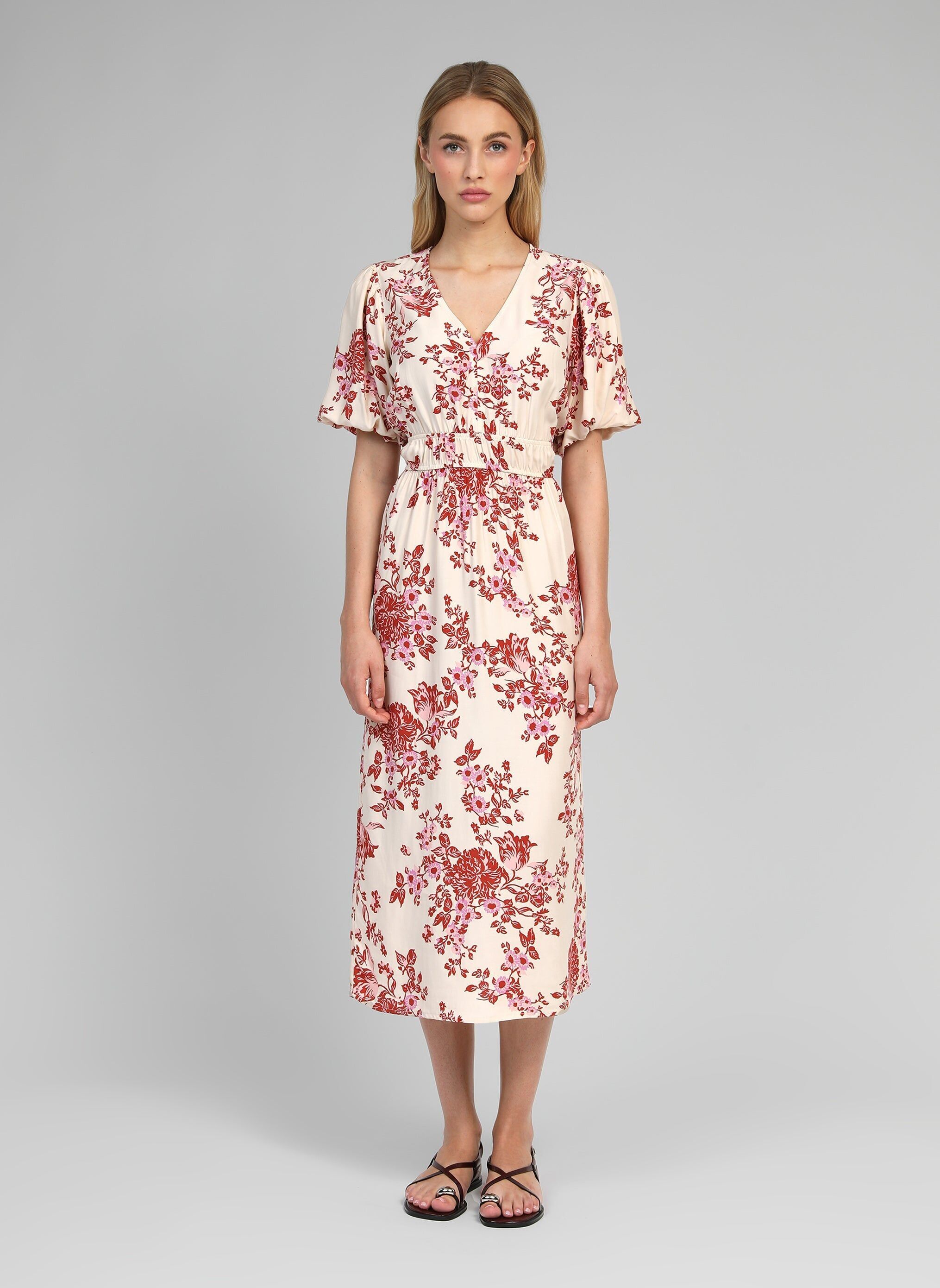 ABITO MIDI MELILA fallout blush