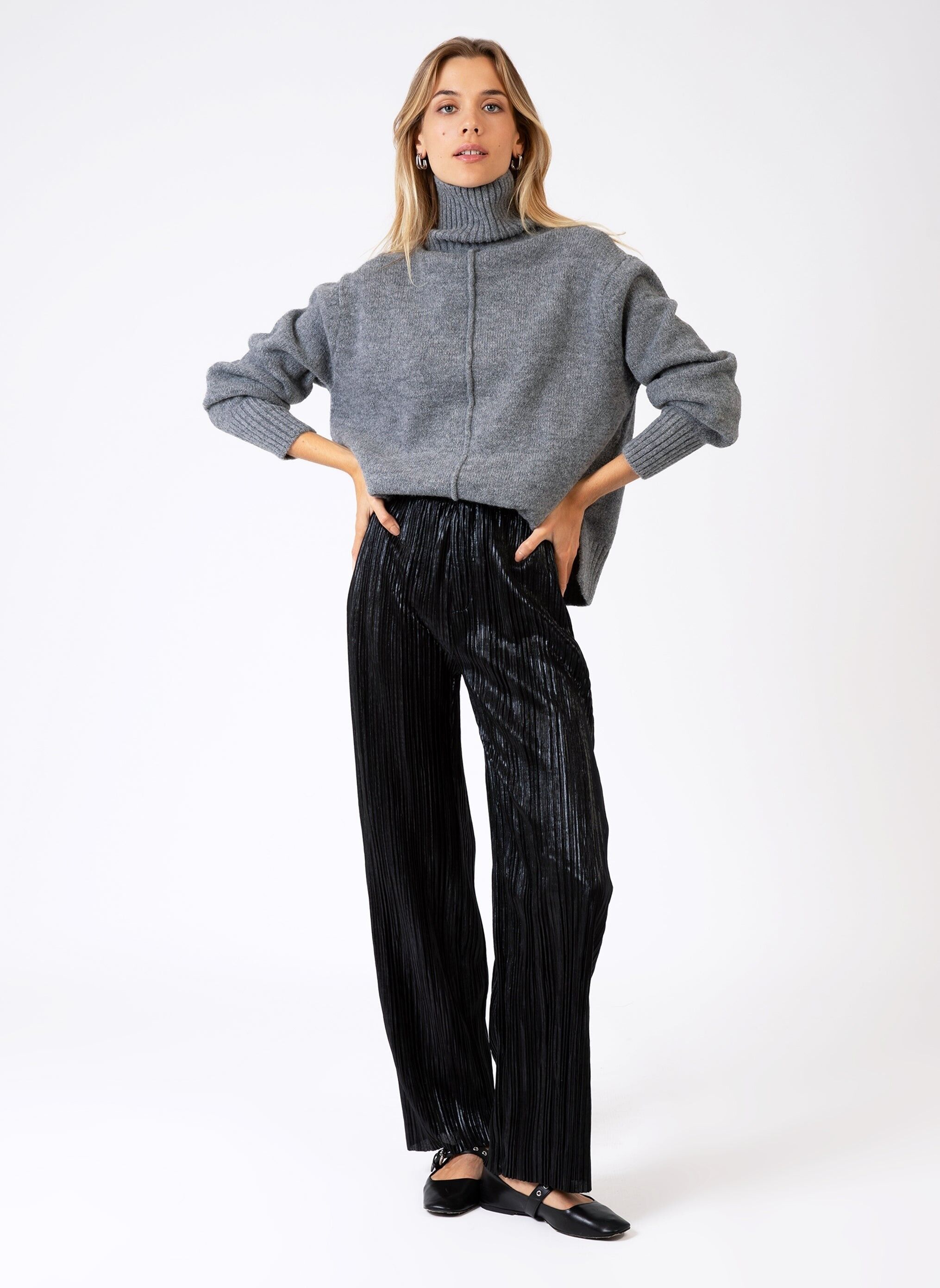 Maglione grigio mélange LIPY