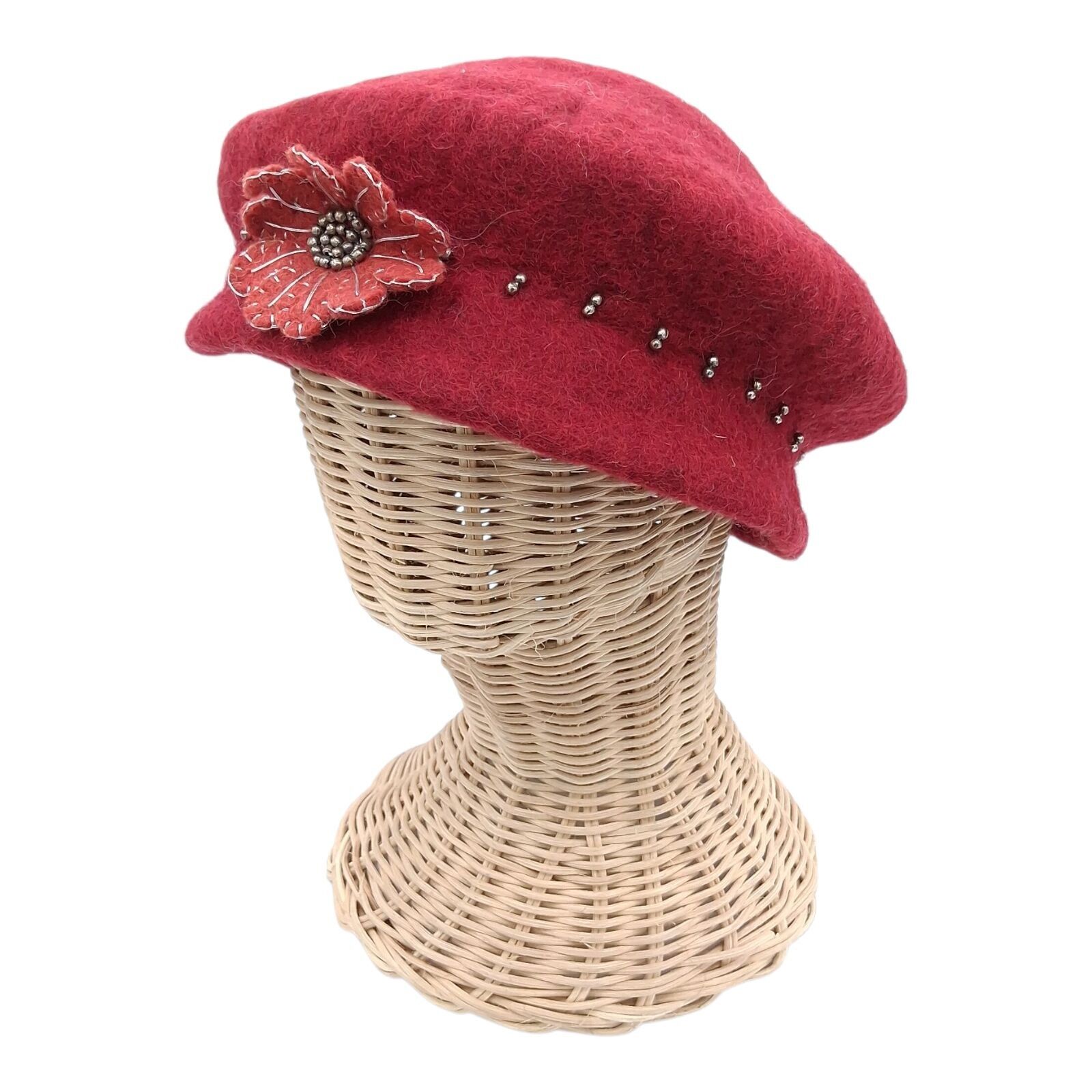 chapeau feutré à la main en pure laine de mouton