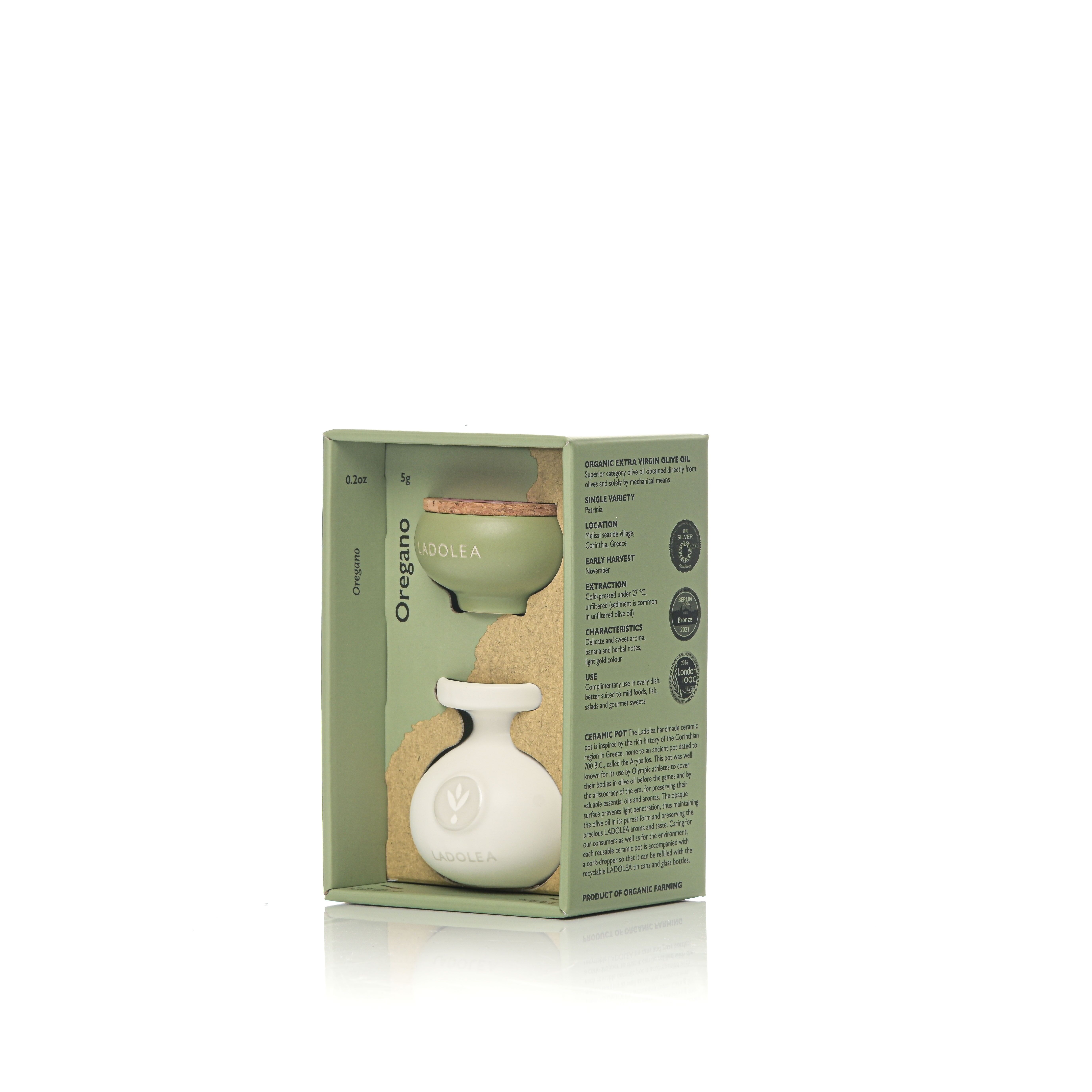 Oregano (5g) & Organic Extra Virgin Olive Oil (80ml)