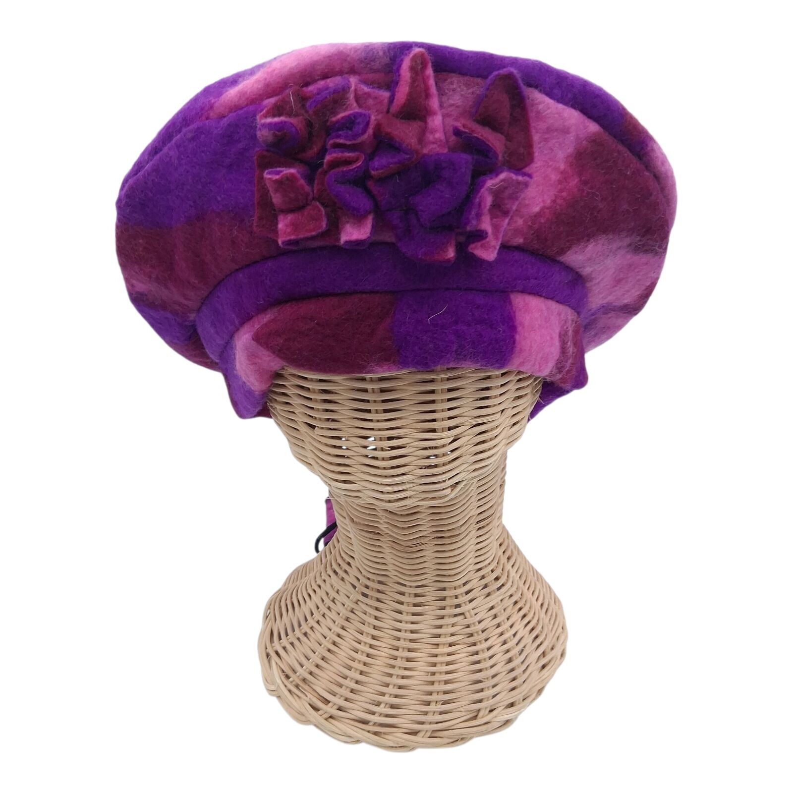 handgefilzter Hut aus reiner Schafwolle