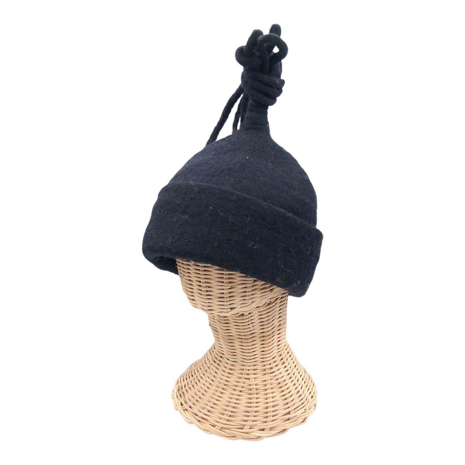 handgefilzter Hut aus reiner Schafwolle