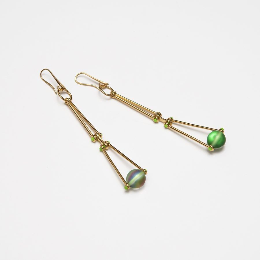 Orecchini lunghi Spectrolite