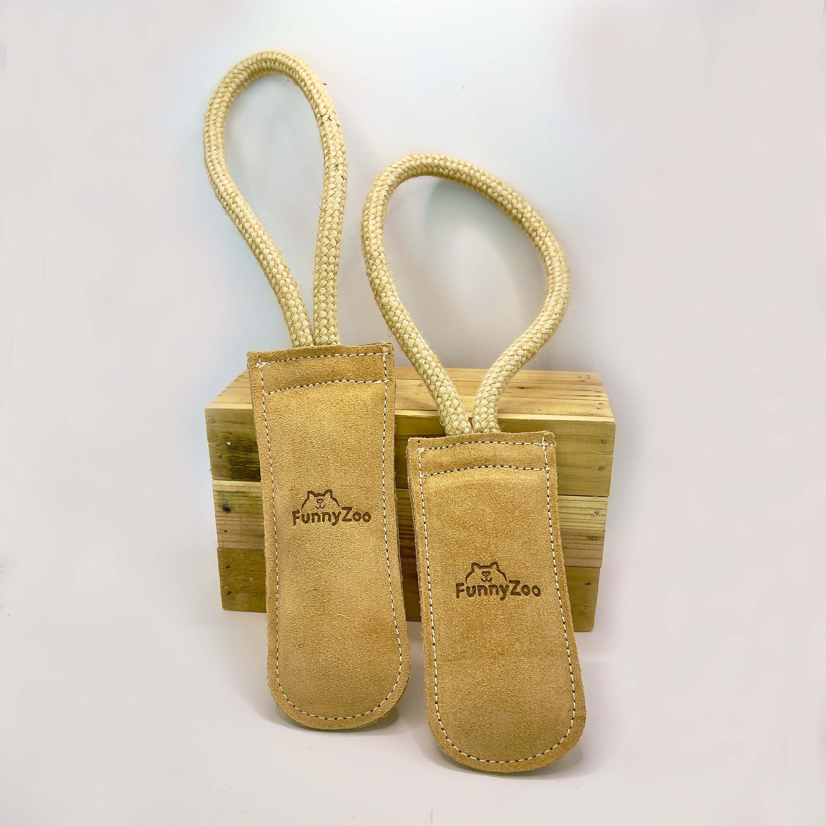 Gioco per cani Tug Agility in camoscio size M