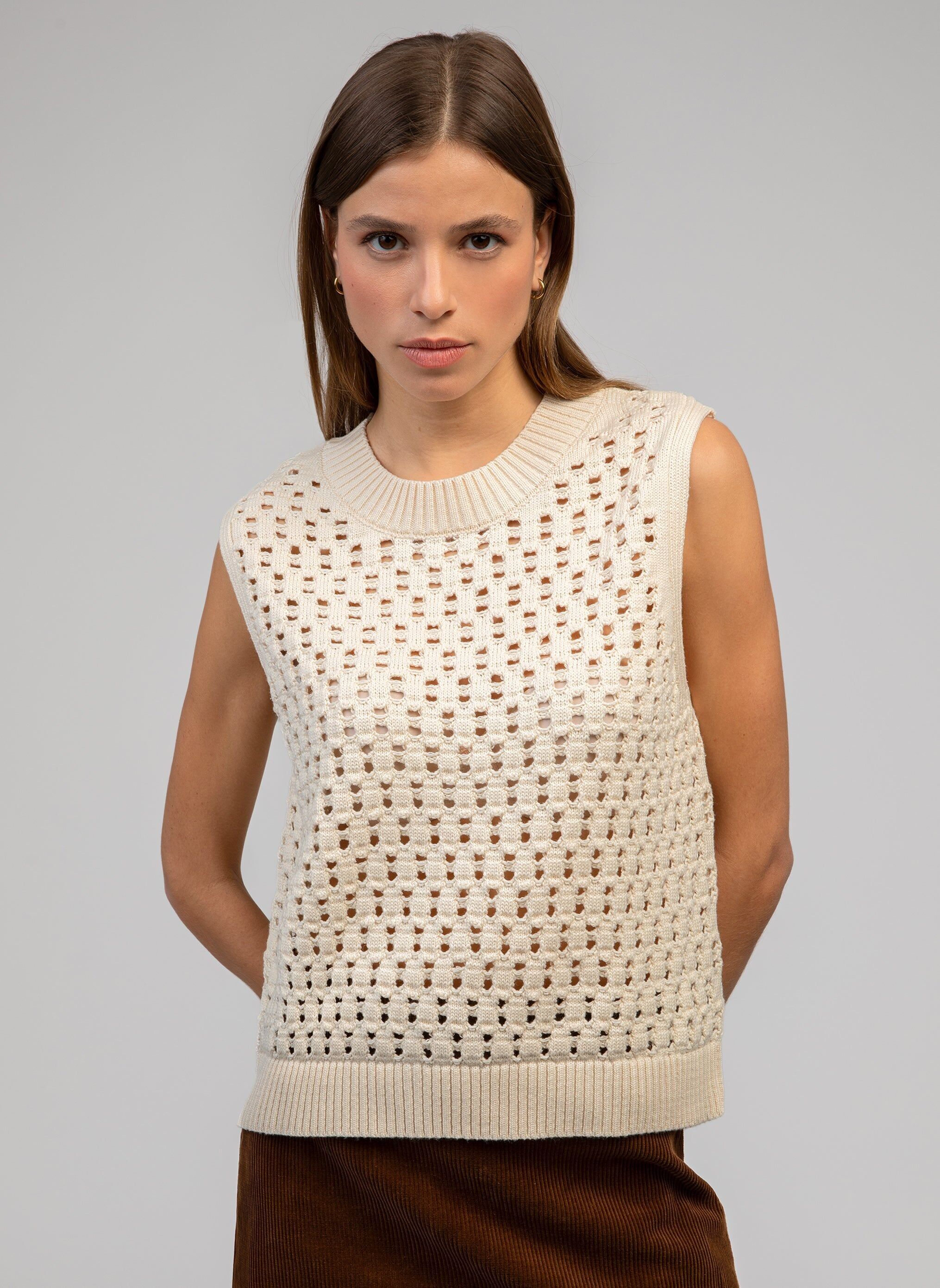 MAGLIONE VIKALI ecru