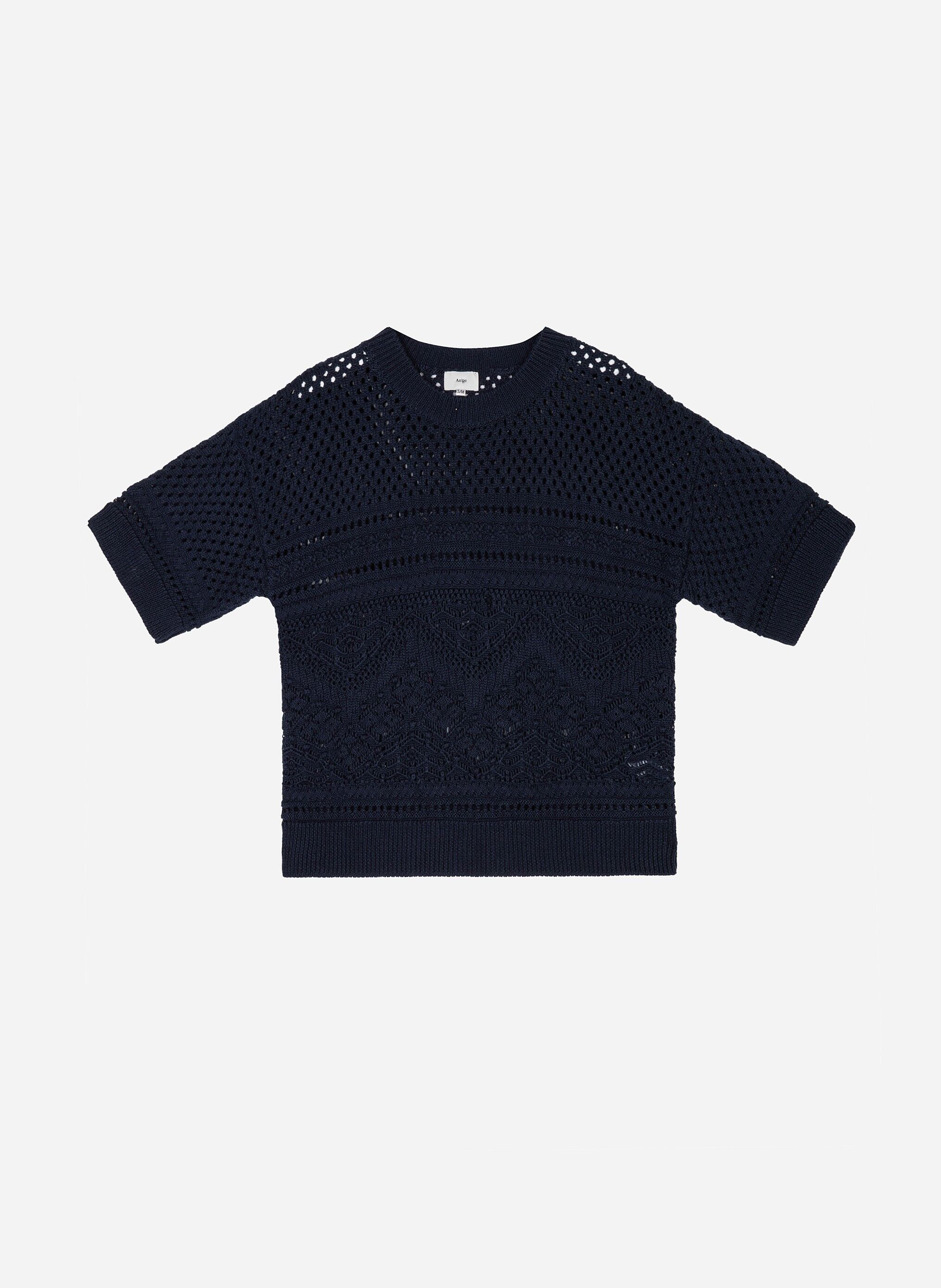 Maglione blu navy VANOUKA