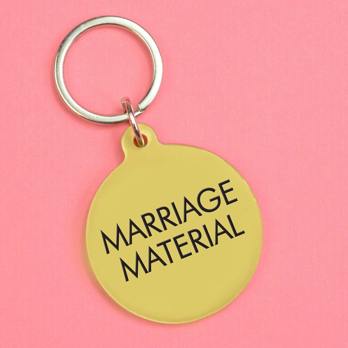 Portachiavi con materiale per matrimonio
