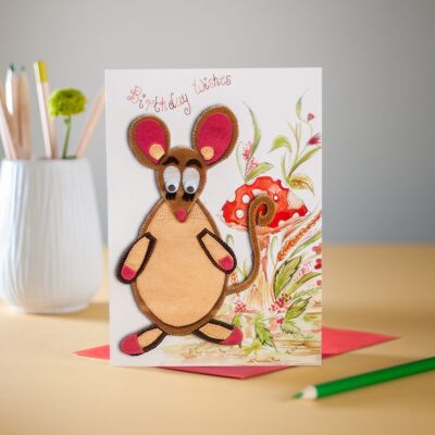 Maisie the Mouse Greetings Card