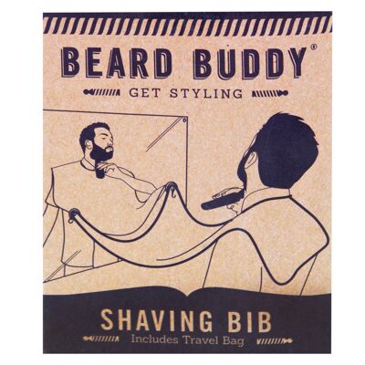Bavoir de rasage Beard Buddy – Outil de toilettage sans dégâts