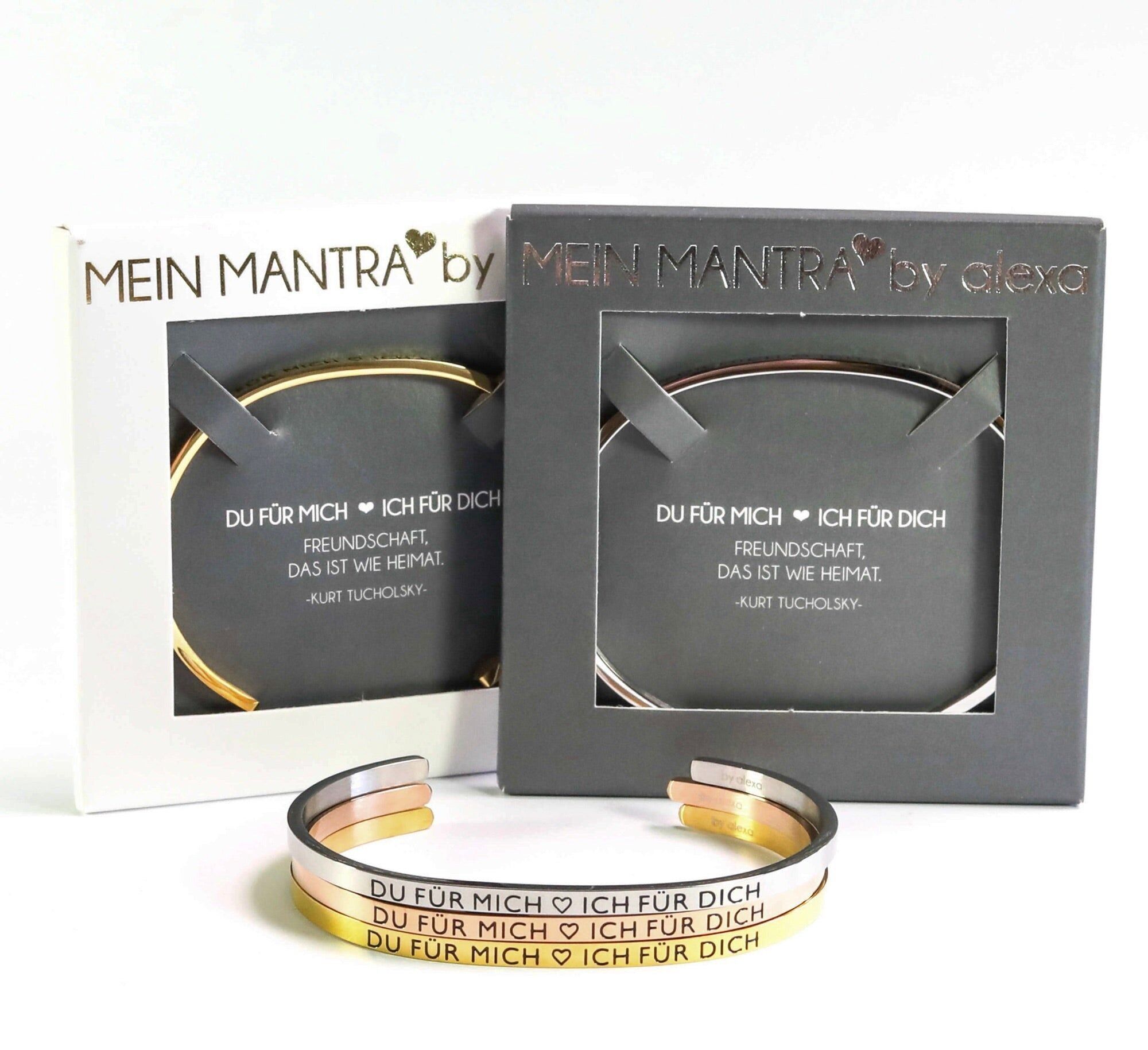 BRACELET MANTRA - TOI POUR MOI • MOI POUR TOI