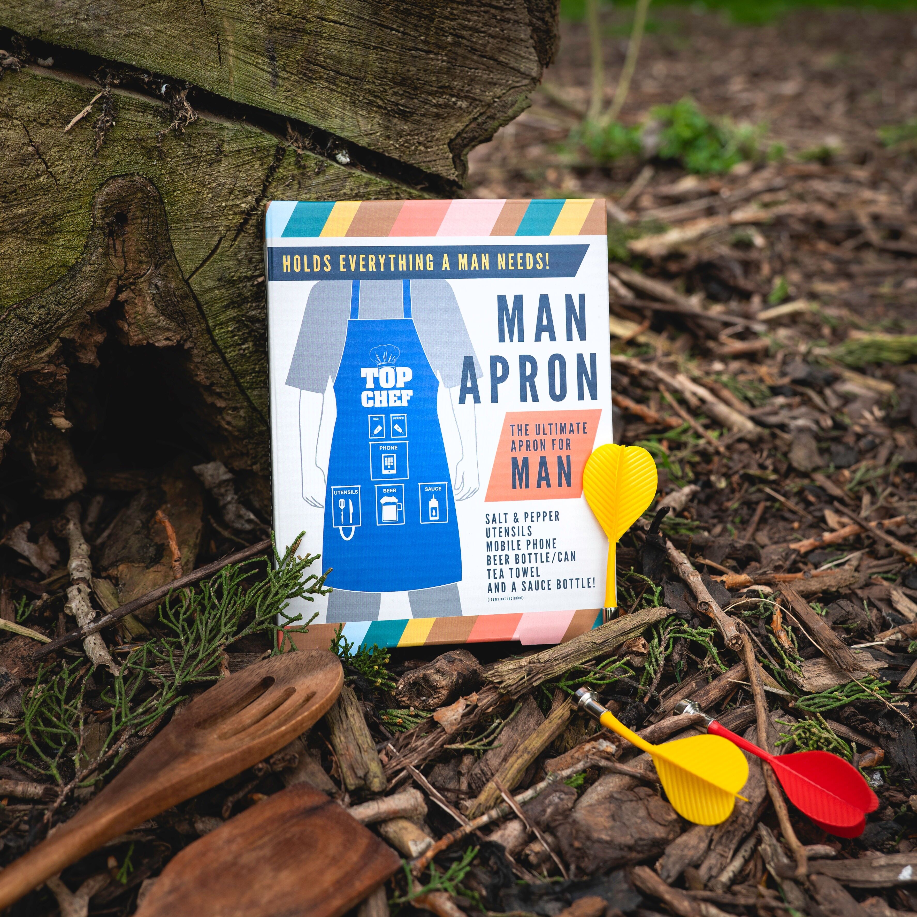 Küchenschürze mit mehreren Taschen – Alles in einem