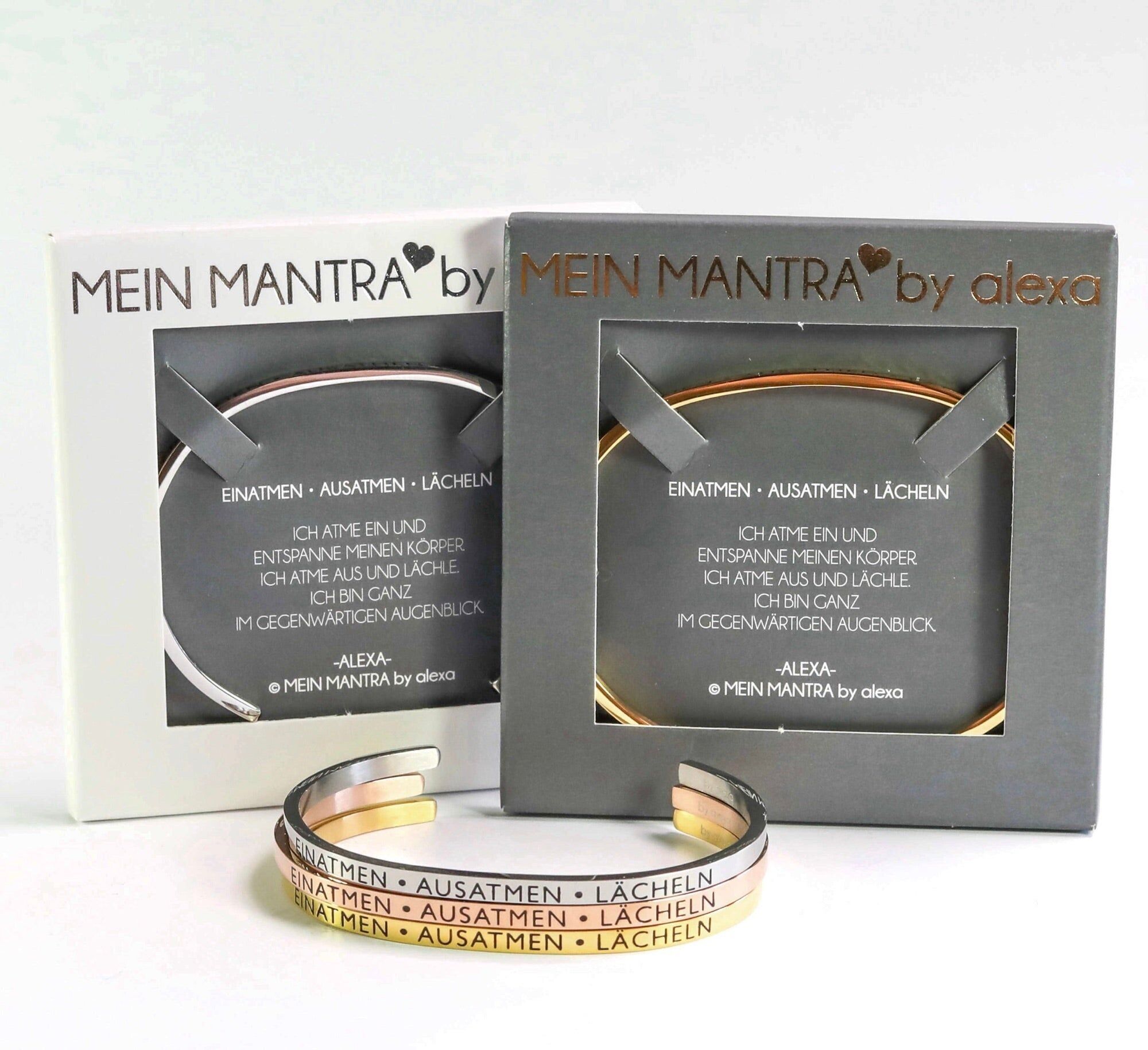 BRACELET MANTRA - INSPIREZ • EXPIREZ • SOURIEZ