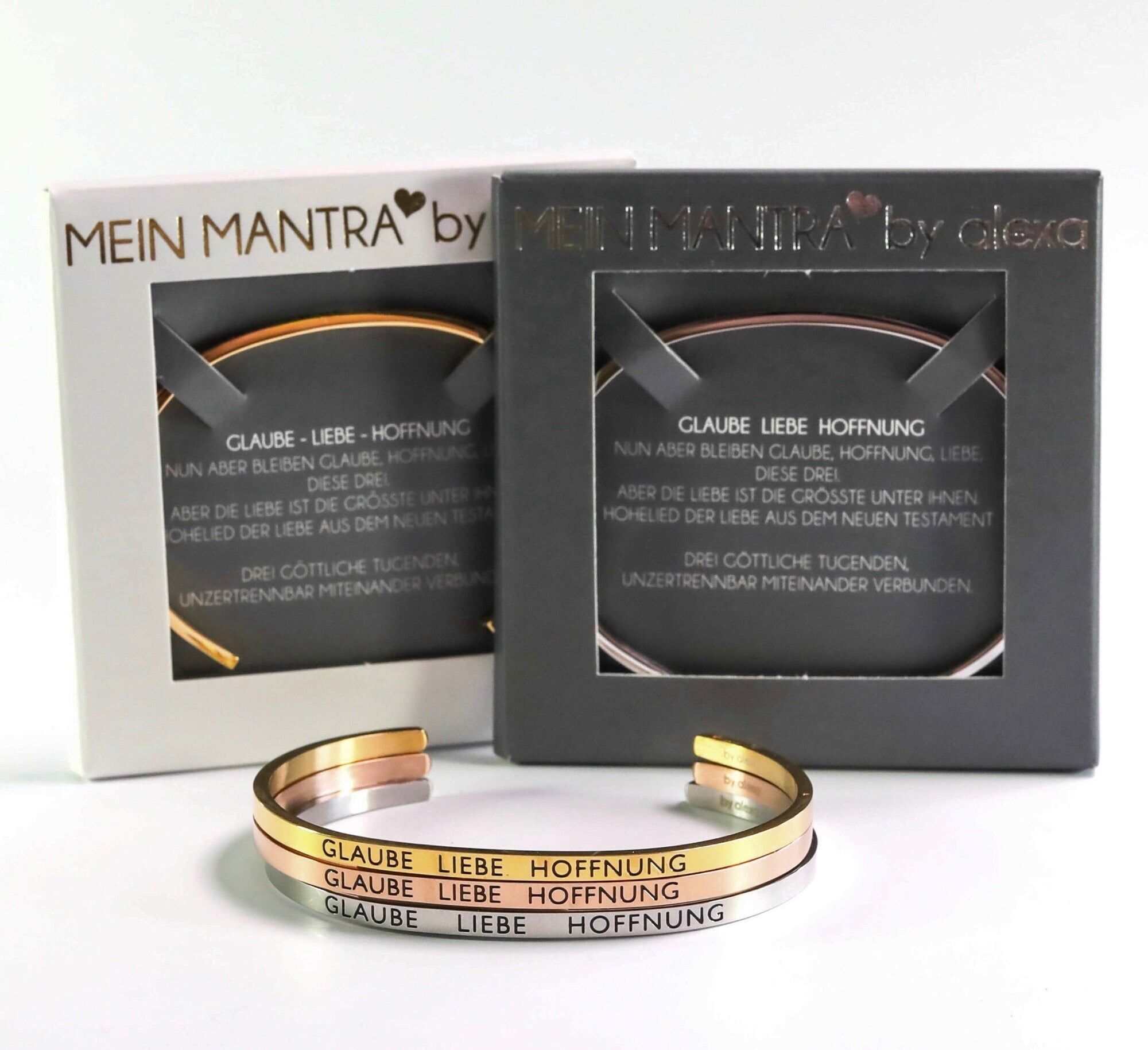 BRACELET MANTRA - FOI AMOUR ESPOIR
