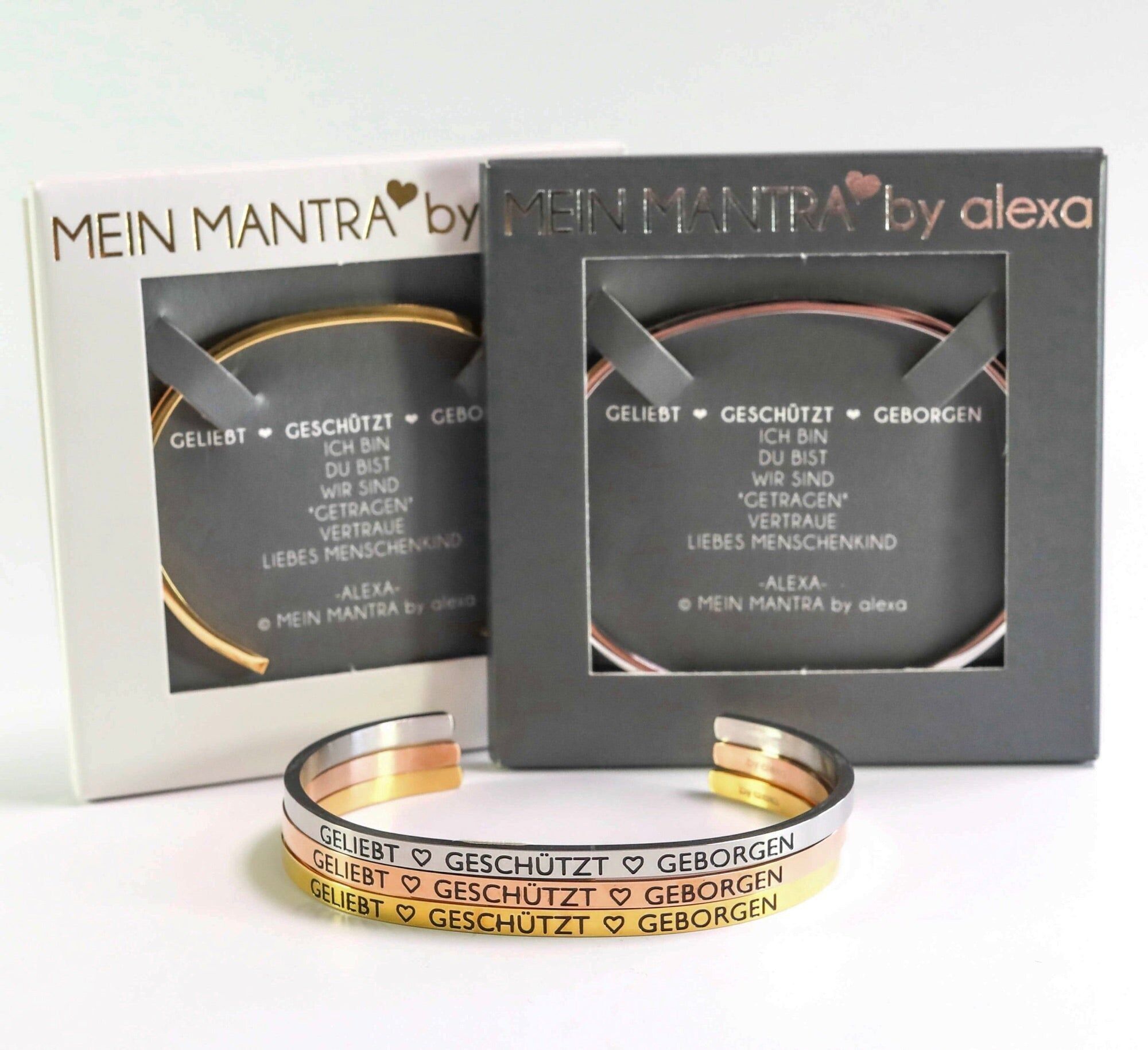 BRACELET MANTRA - AIMÉ, PROTÉGÉ, ABRITÉ