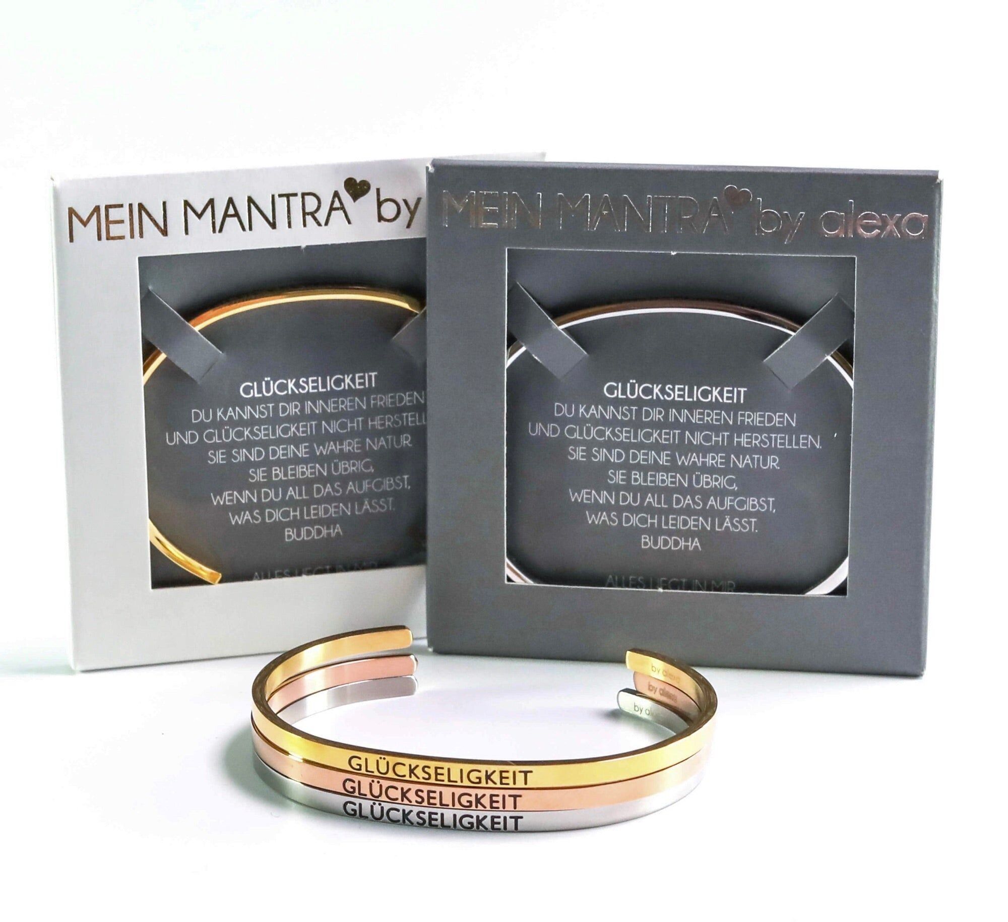 BRACELET MANTRA - BONHEUR