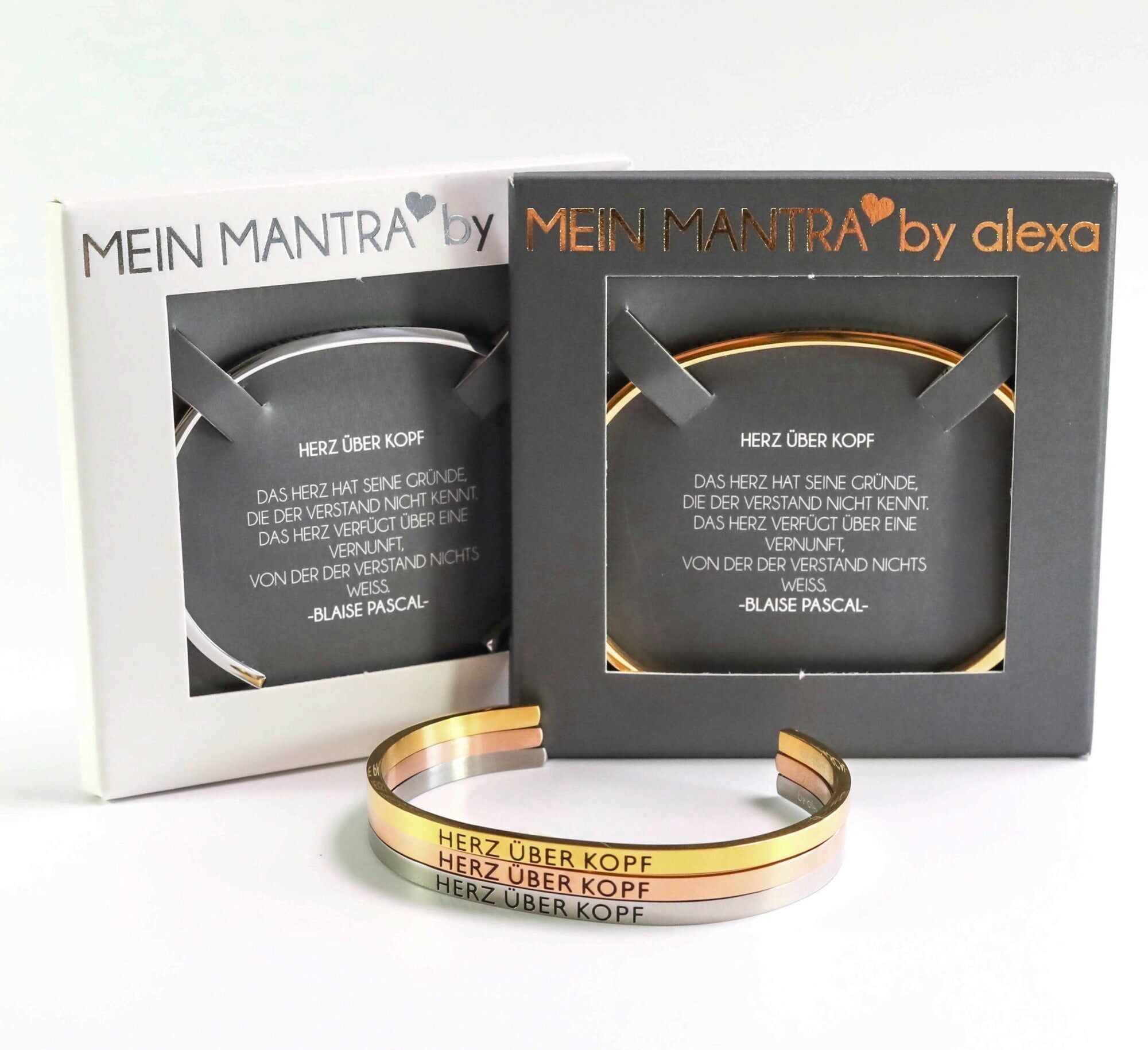 BRACELET MANTRA - CŒUR SUR LA TÊTE