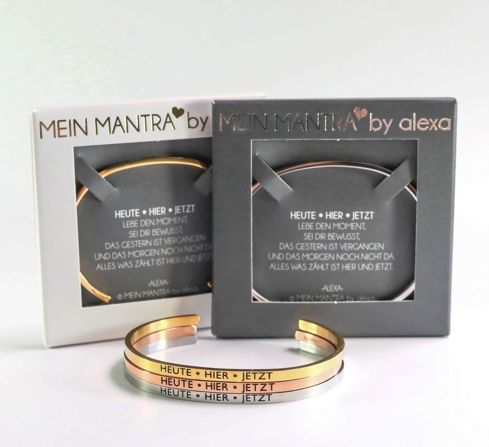 BRACELET MANTRA - AUJOURD'HUI • ICI • MAINTENANT