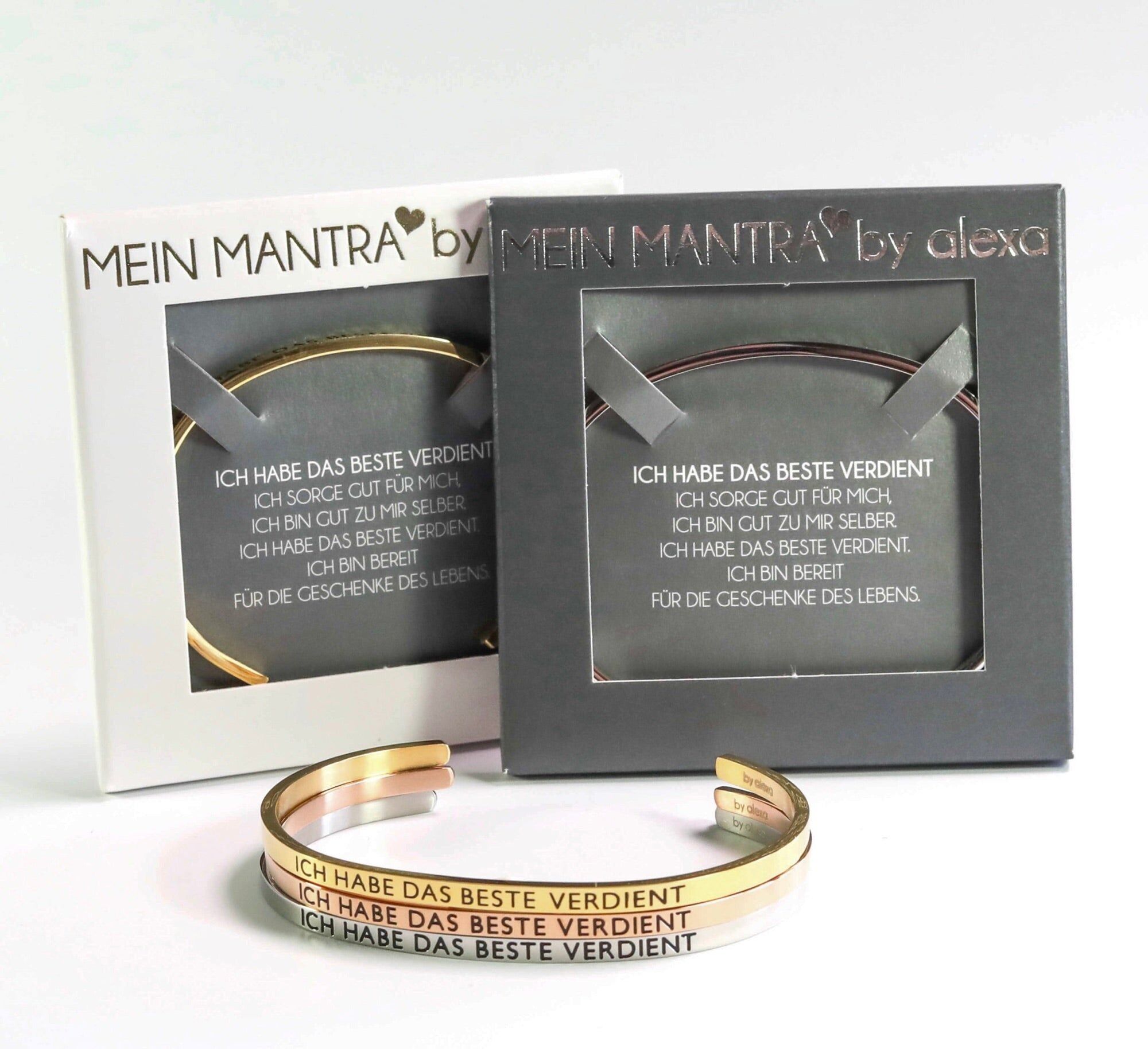 BRACELET MANTRA - JE MÉRITE LE MEILLEUR