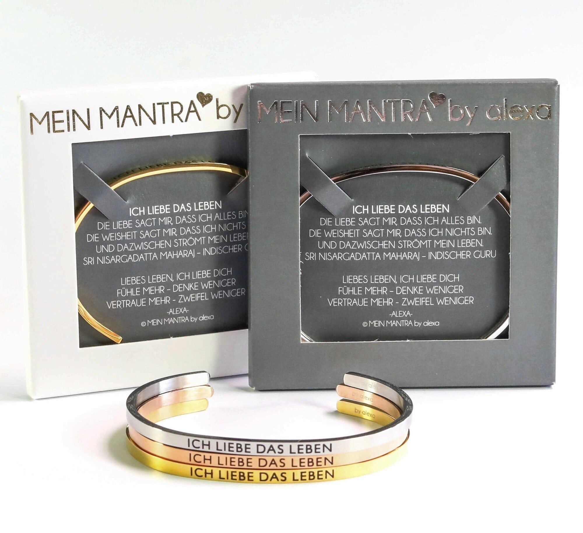 BRACELET MANTRA - J'AIME LA VIE