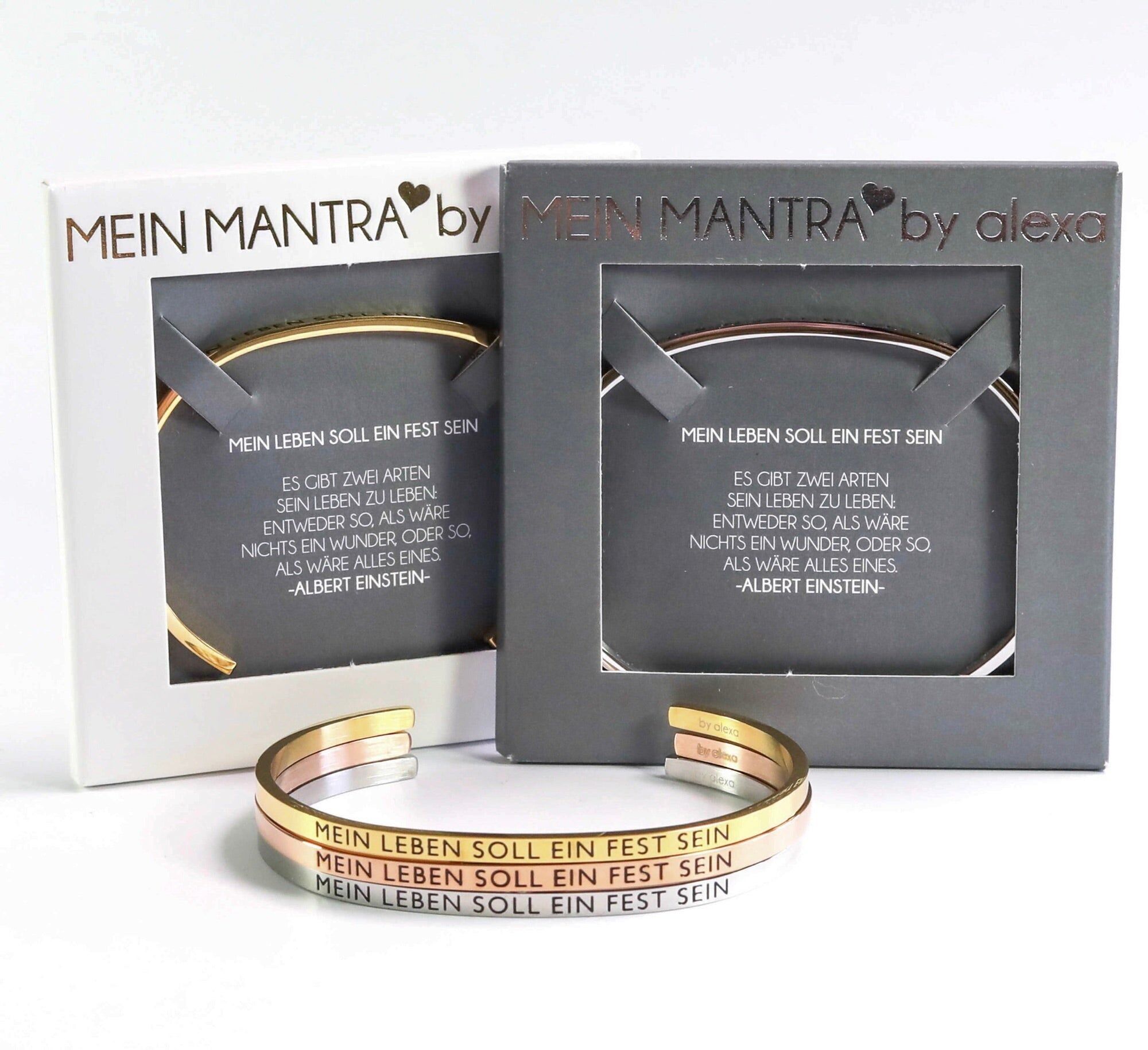 BRACELET MANTRA - MA VIE SERA UNE CÉLÉBRATION