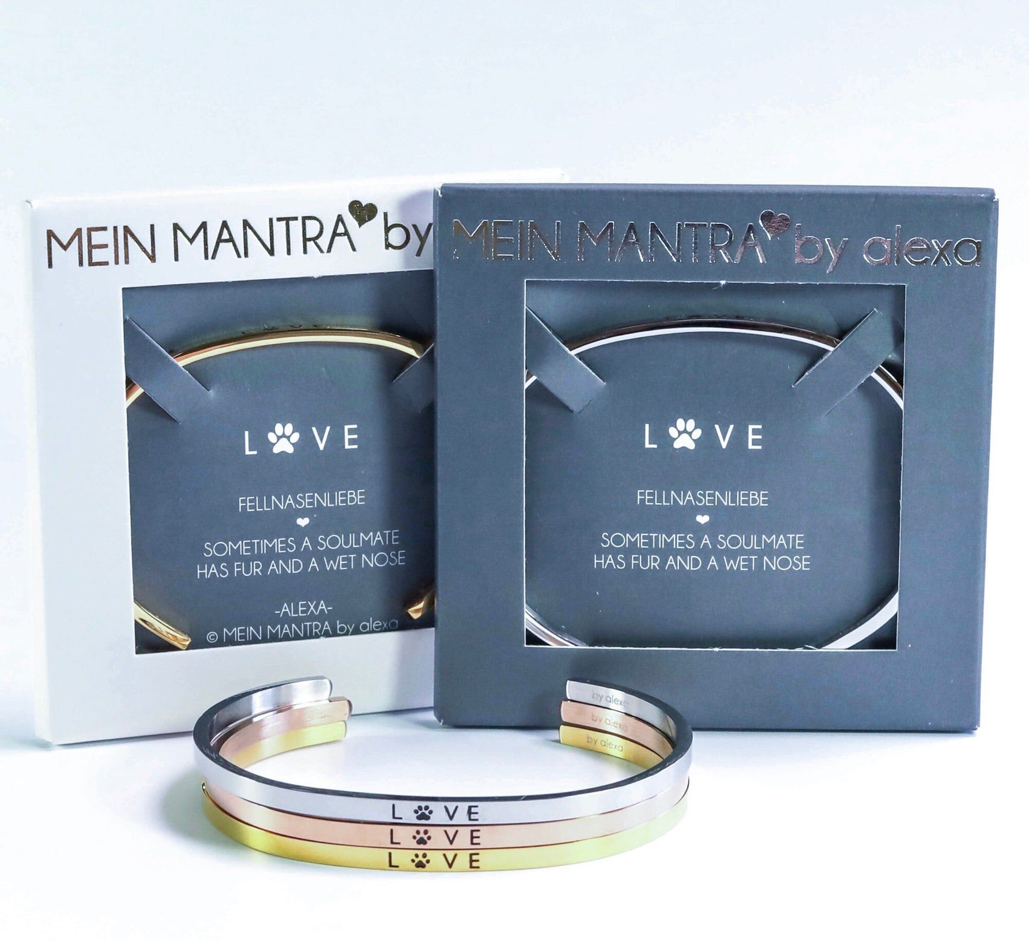 BRACELET MANTRA - AMOUR (patte au lieu de O)