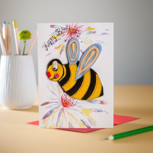 Bevis The Bumble Bee Greetings Card