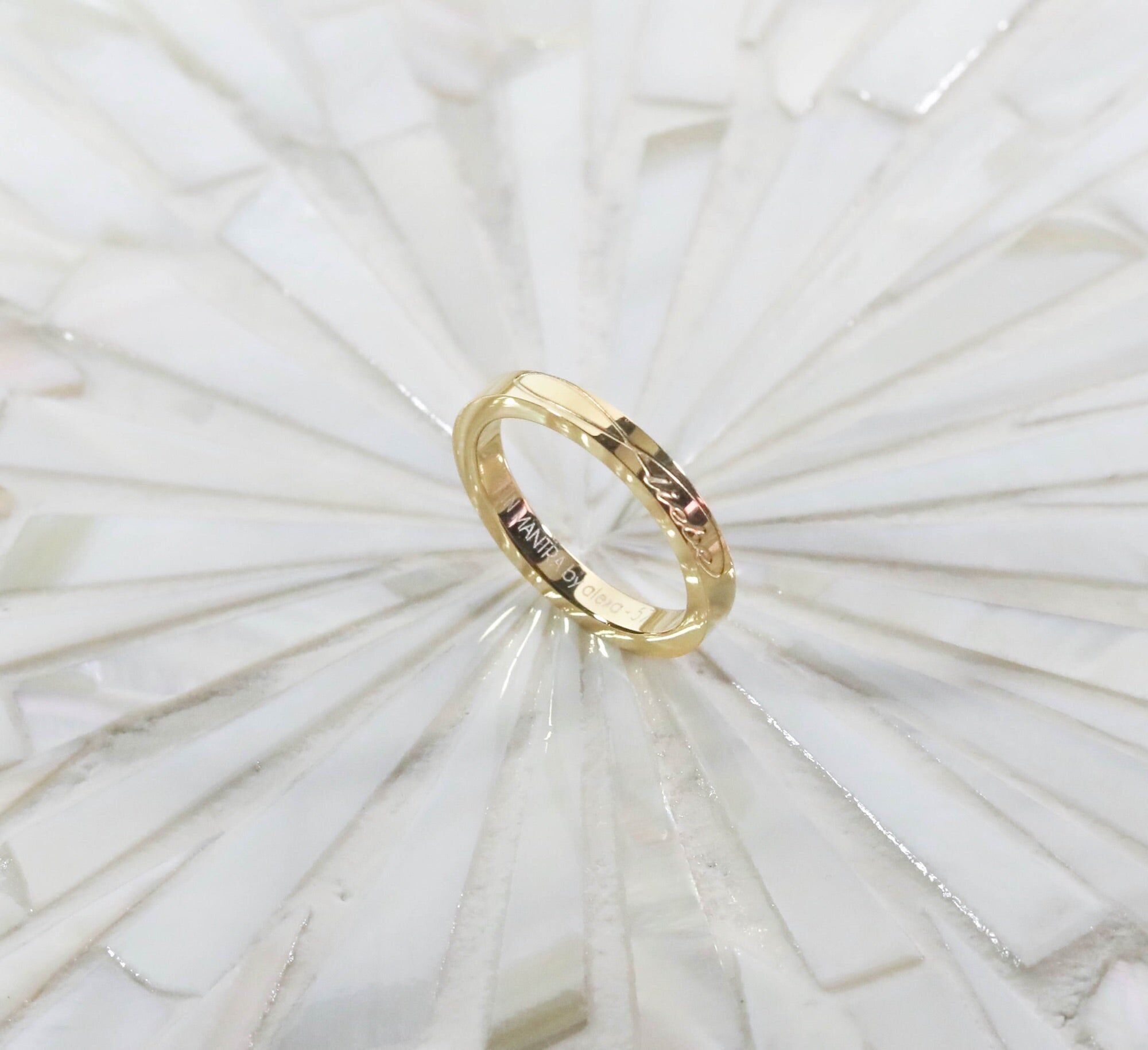 Bague Mantra - AMOUR INFINI (SIGNE)