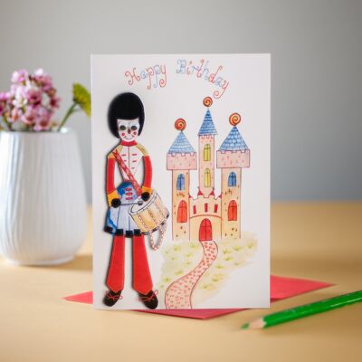 Sammy the Soldier Greetings Card