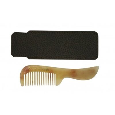 Mustache Comb - Real Horn