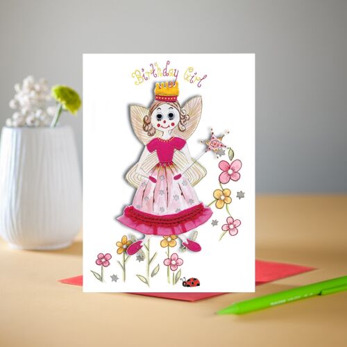 Penny The Princess Greetings Card