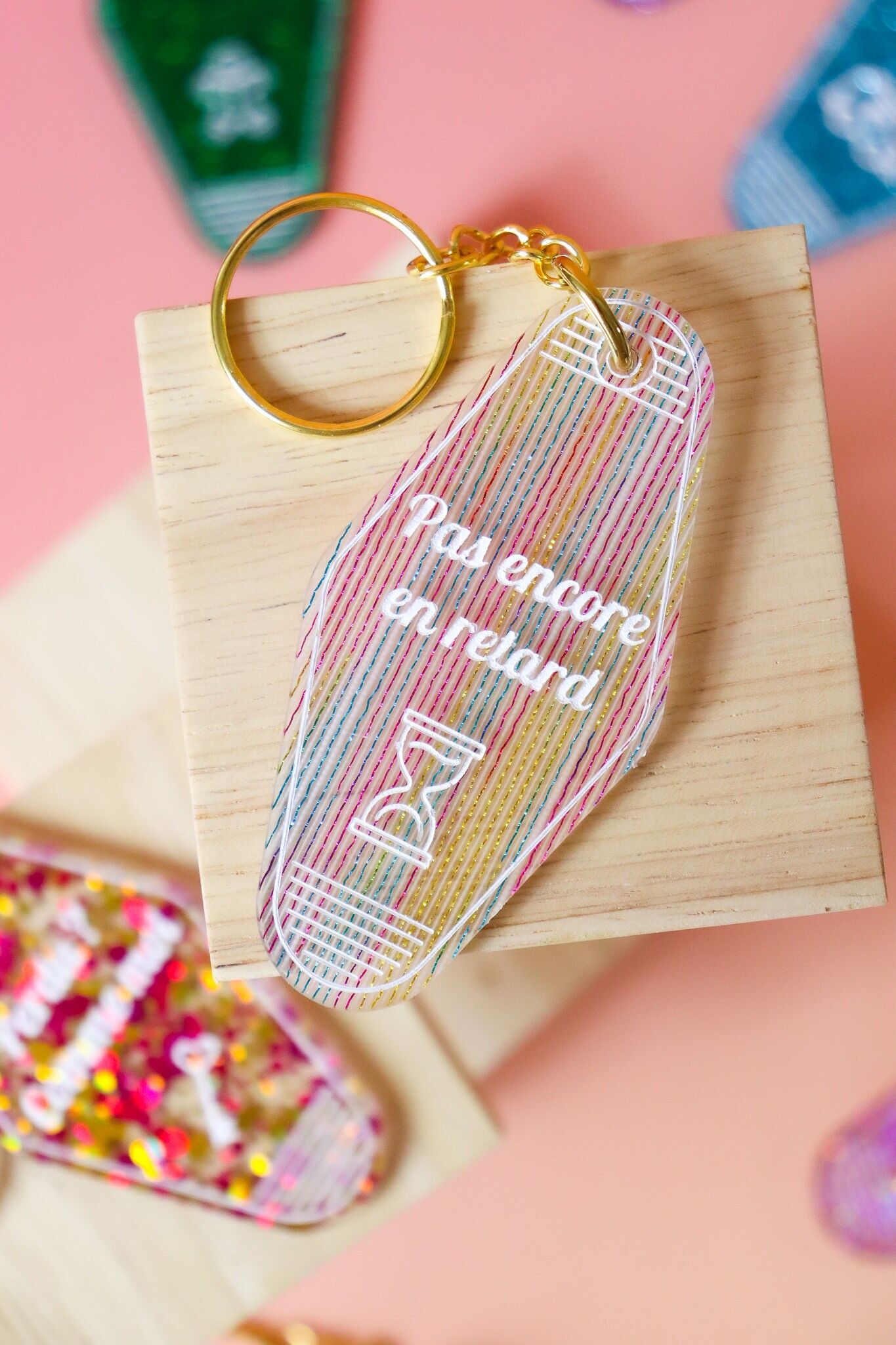 Il portachiavi non è ancora in ritardo